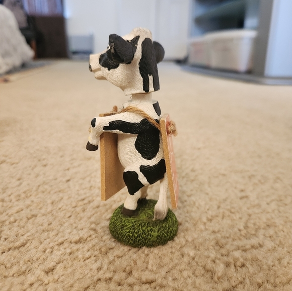 Virginia Cavaliers CHICK-FIL-A COW BOBBLEHEAD CFA Chickfila - Picture 4 of 5